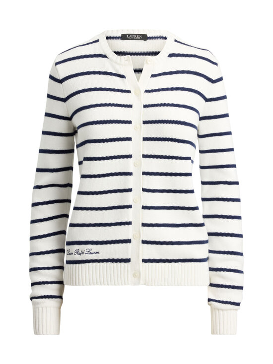 Lauren Ralph Lauren - Ralhan-neuletakki - WHITE/REFINED NAVY | Stockmann - photo 1
