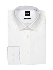 BOSS - Hank krekls ar apkakli - 100 WHITE | Stockmann