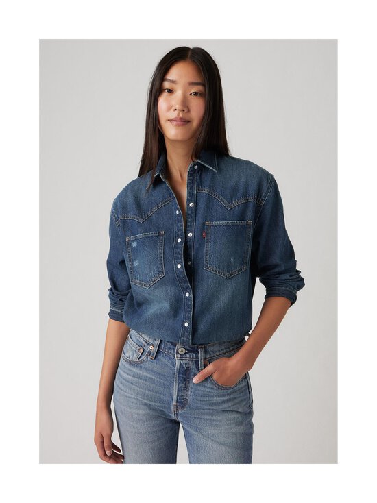 Levi's - Teodora Western džinsa krekls - 246 MED INDIGO - WORN IN - photo 5 Levi's - Teodora Western džinsa krekls - 246 MED INDIGO - WORN IN | Stockmann - photo 5