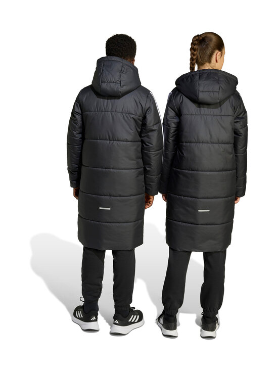 adidas Sportswear - Junior Long pufīga jaka - JW2484 BLACK/WHITE | Stockmann - photo 5