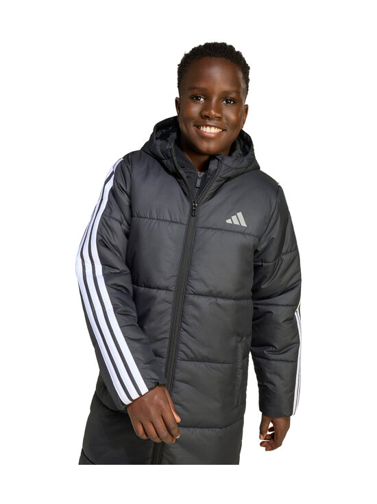 adidas Sportswear - Junior Long pufīga jaka - JW2484 BLACK/WHITE | Stockmann - photo 7