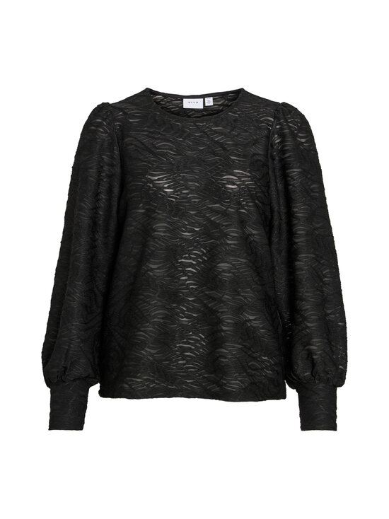 Vila - ViFina-pusero - BLACK | Stockmann - photo 1