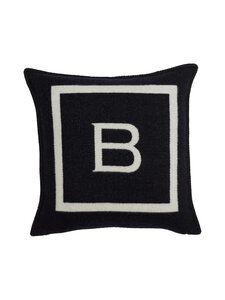 Balmuir - B-logo- tyynynpäällinen villa-kashmirista 50 x 50 cm - 199 BLACK/IVORY Balmuir - B-logo- tyynynpäällinen villa-kashmirista 50 x 50 cm - 199 BLACK/IVORY | Stockmann