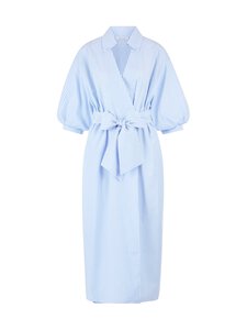 rich & royal - Cotton Puff Sleeves -midimekko - 718 SKYWAY BLUE | Stockmann