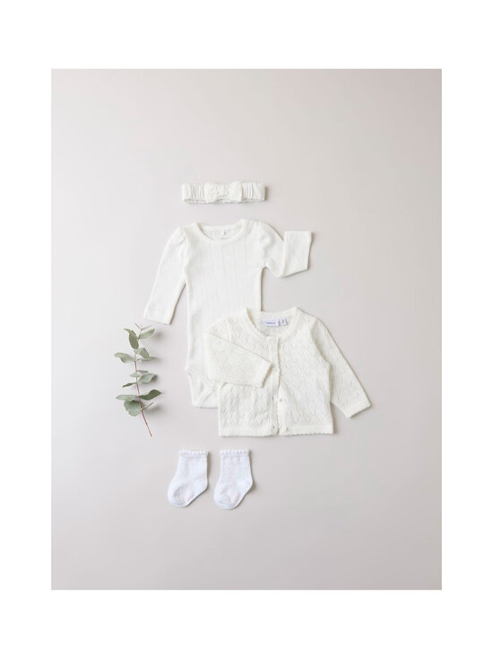 Name It - Kampsun NbfDesina Short - CLOUD DANCER | Stockmann - photo 4