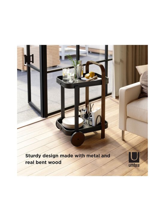 Umbra - Bellwood -tarjoiluvaunu - BLACK/WALNUT | Stockmann - photo 7