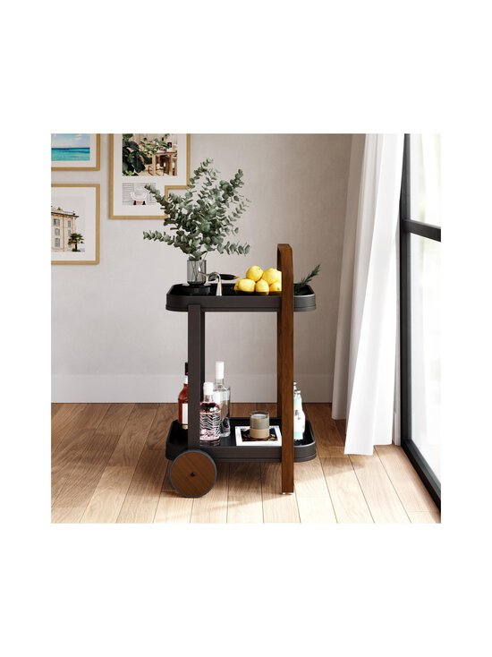 Umbra - Bellwood -tarjoiluvaunu - BLACK/WALNUT | Stockmann - photo 8