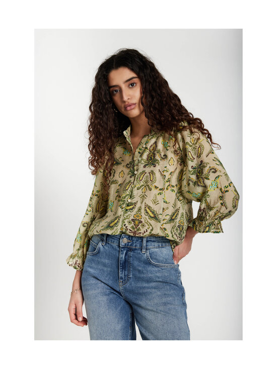 BRUUNS BAZAAR - DuscleBBVivana-paita - MULTI GREEN PRINT | Stockmann - photo 4