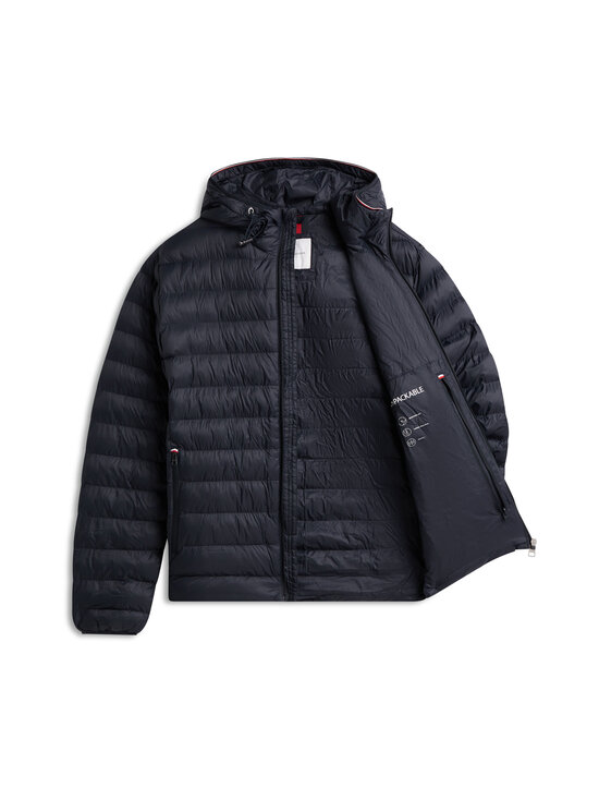 Tommy Hilfiger - Packable Recycled Hooded -kevyttoppatakki - DW5 NAVY BLUE | Stockmann - photo 3