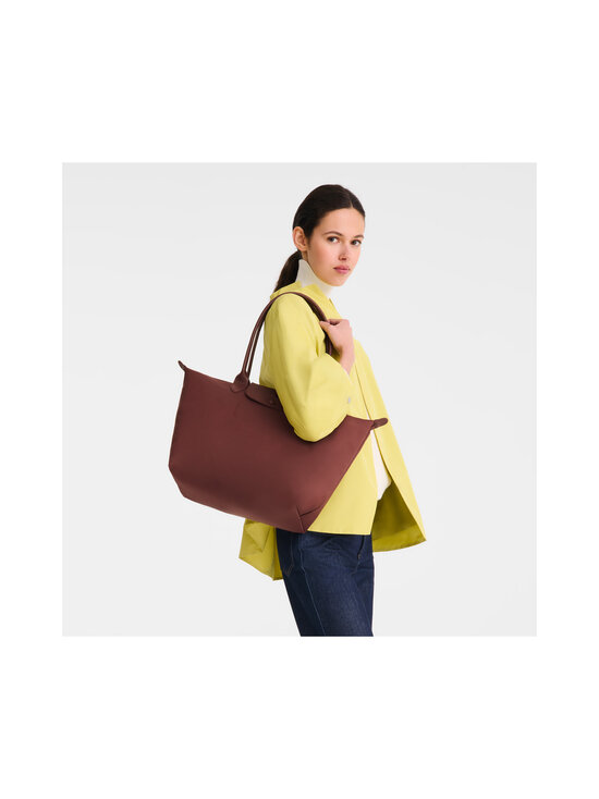 Longchamp - Le Pliage One -olkalaukku - P87 BURGUNDY | Stockmann - photo 8