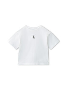 Calvin Klein Kids - T-särk Logo Boxy - YAF BRIGHT WHITE | Stockmann