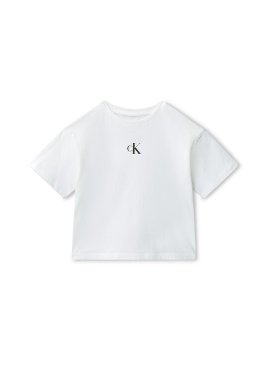 Calvin Klein Kids - T-särk Logo Boxy - YAF BRIGHT WHITE | Stockmann - photo 1