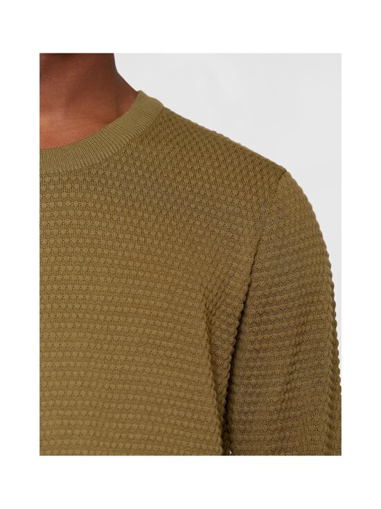 Knowledge Cotton Apparel - Regular Bubble -neulepaita - 1068 BURNED OLIVE | Stockmann - photo 6
