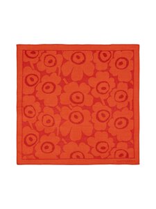 Marimekko - Kuittaus Unikko -huivi - 330 ORANGE, DARK ORANGE | Stockmann