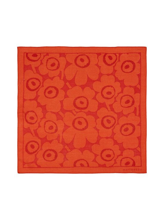 Marimekko - Kuittaus Unikko -huivi - 330 ORANGE, DARK ORANGE | Stockmann - photo 1