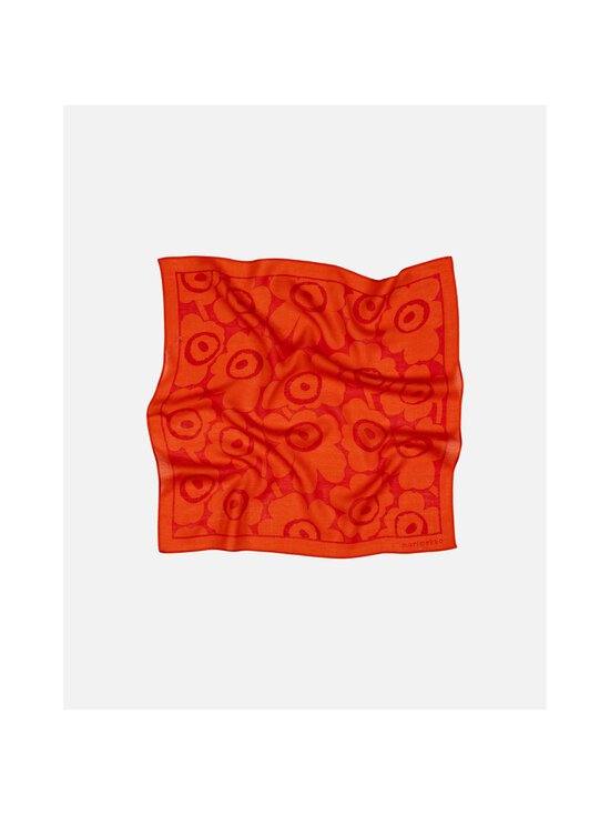 Marimekko - Kuittaus Unikko -huivi - 330 ORANGE, DARK ORANGE | Stockmann - photo 2