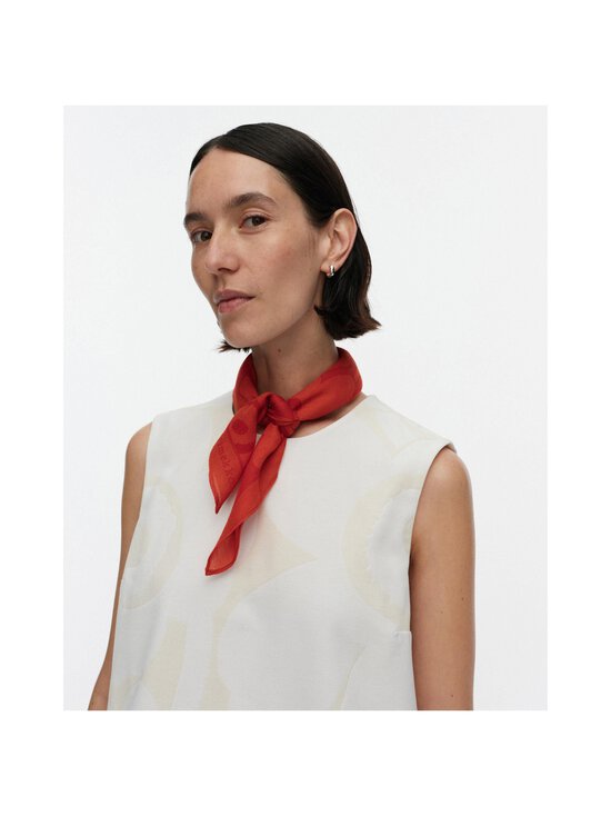 Marimekko - Kuittaus Unikko -huivi - 330 ORANGE, DARK ORANGE | Stockmann - photo 3