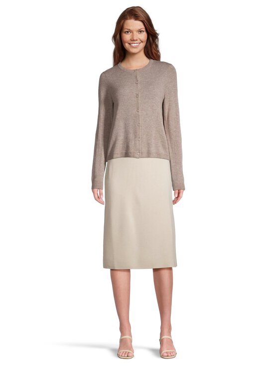 ESSENTIALS by Stockmann - Saga-kashmirneuletakki - BEIGE MEL - ECO STONE MC-27002 | Stockmann - photo 2