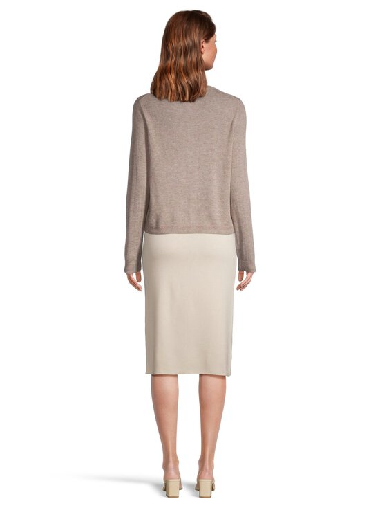 ESSENTIALS by Stockmann - Saga-kashmirneuletakki - BEIGE MEL - ECO STONE MC-27002 | Stockmann - photo 3