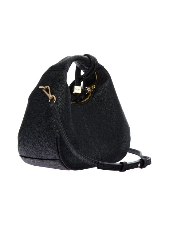 Ganni - Hobo Mini Grained -laukku - 099 BLACK | Stockmann - photo 2