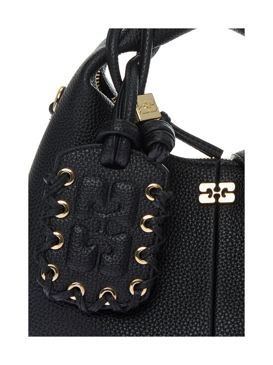 Ganni - Hobo Mini Grained -laukku - 099 BLACK | Stockmann - photo 4