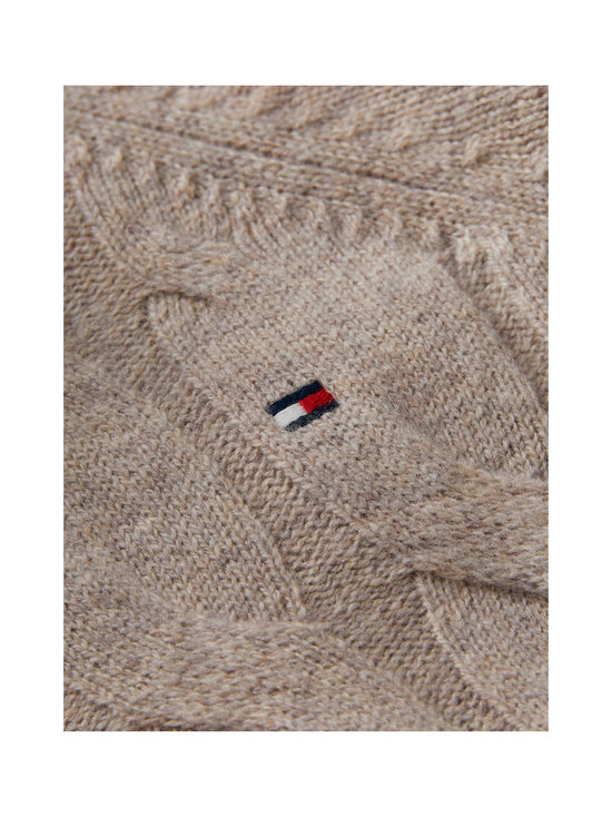 Tommy Hilfiger - Soft Wool Cable -neule - HH0 LIGHT CAMEL HEATHER | Stockmann - photo 3