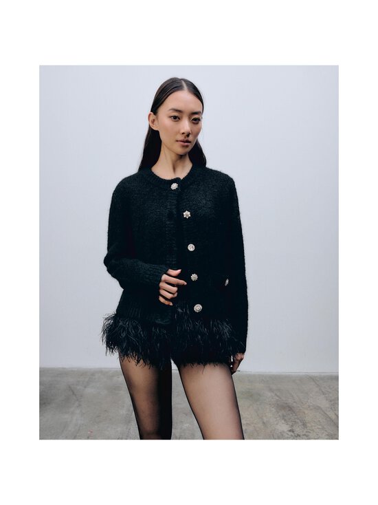 Ida Sjöstedt - Kristin adīta jaka - BLACK | Stockmann - photo 2