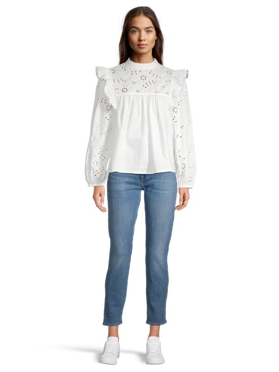 Max Mara Weekend - Taddeo Frill -pusero - 001 WEISS - photo 2 Max Mara Weekend - Taddeo Frill -pusero - 001 WEISS | Stockmann - photo 2