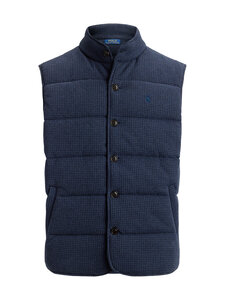 Polo Ralph Lauren - Tepitud vest Knit Houndstooth - 002 WNTR NVY HTHR-DOGTOOTH | Stockmann