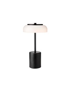 Nuura - Blossi Mini -pöytävalaisin ladattava musta / opaali - BLACK | Stockmann