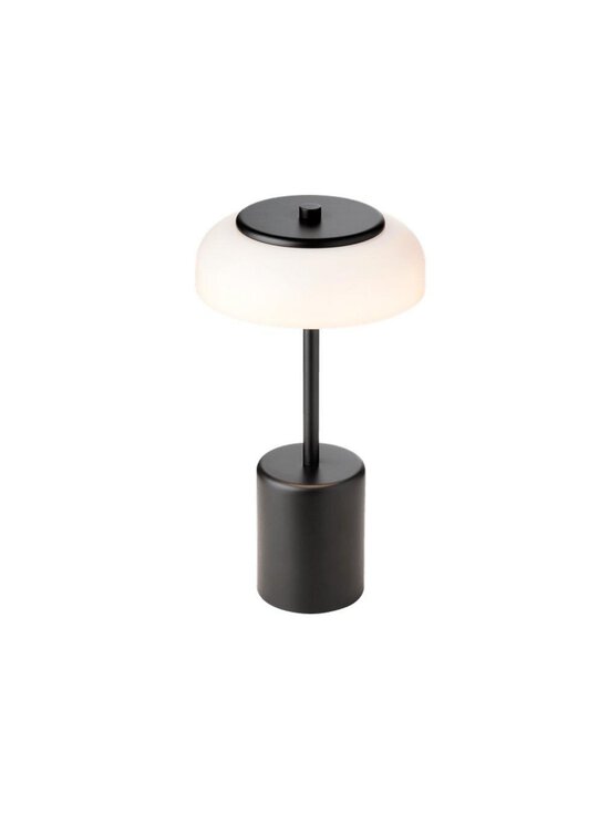 Nuura - Blossi Mini -pöytävalaisin ladattava musta / opaali - BLACK | Stockmann - photo 3