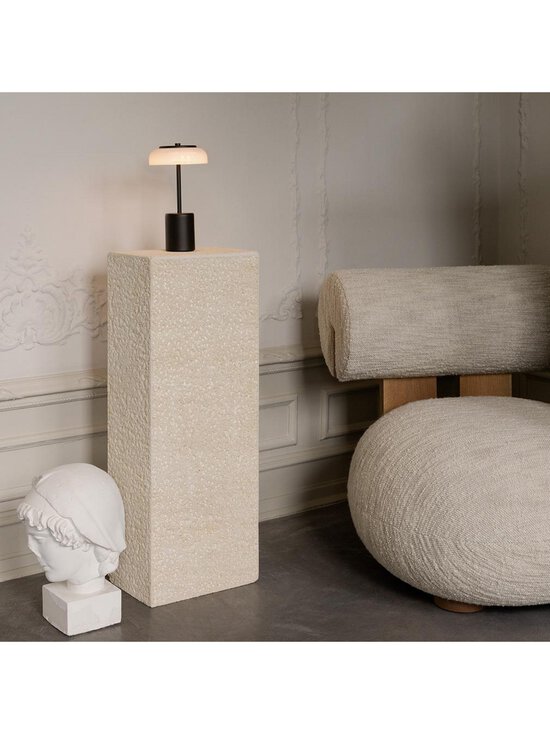 Nuura - Blossi Mini -pöytävalaisin ladattava musta / opaali - BLACK | Stockmann - photo 11