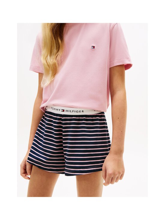 Tommy Hilfiger - Lühikeste pükstega pidžaama - 0RY BONITA PINK / BRETON NAVY | Stockmann - photo 4