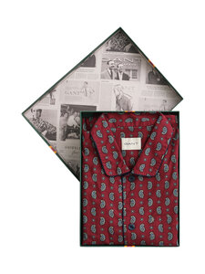GANT - Paisley-printtipyjama, lahjapakkaus - 604 PLUMPED RED | Stockmann