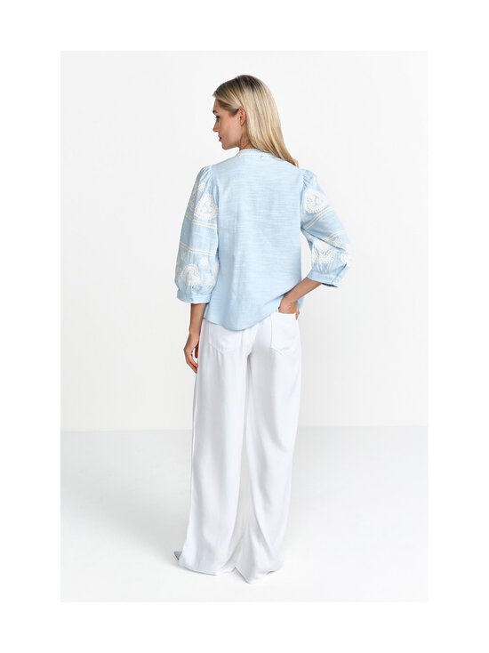 rich & royal - Musselin Embroidery -paitapusero - 718 SKYWAY BLUE - photo 4 rich & royal - Musselin Embroidery -paitapusero - 718 SKYWAY BLUE | Stockmann - photo 4