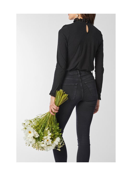 rich & royal - Slub-trikoopaita - BLACK - photo 3 rich & royal - Slub-trikoopaita - BLACK | Stockmann - photo 3