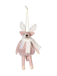 Pentik - Jõuluehe Pipsa Deer 16 cm - PINK Pentik - Jõuluehe Pipsa Deer 16 cm - PINK | Stockmann
