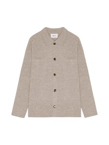 NN.07 - Jonas merino vilnas adīta jaka - 119 KHAKI BEIGE | Stockmann