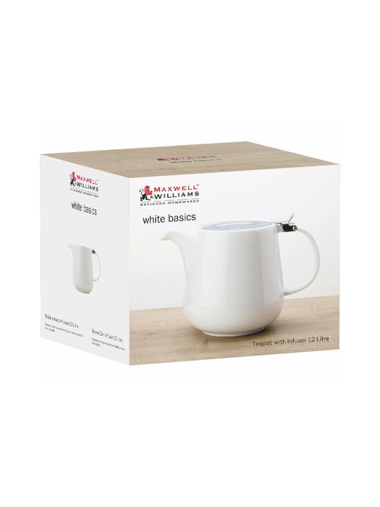 Maxwell&Williams - Portselanist teekann WB 1,2 l - WHITE - photo 2 Maxwell&Williams - Portselanist teekann WB 1,2 l - WHITE | Stockmann - photo 2