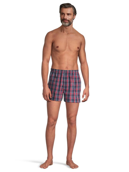 Cap Horn loungewear - Derek-boxerit 2-pack - RED CHECK/ LT. BLUE CHAMBRAY | Stockmann - photo 3