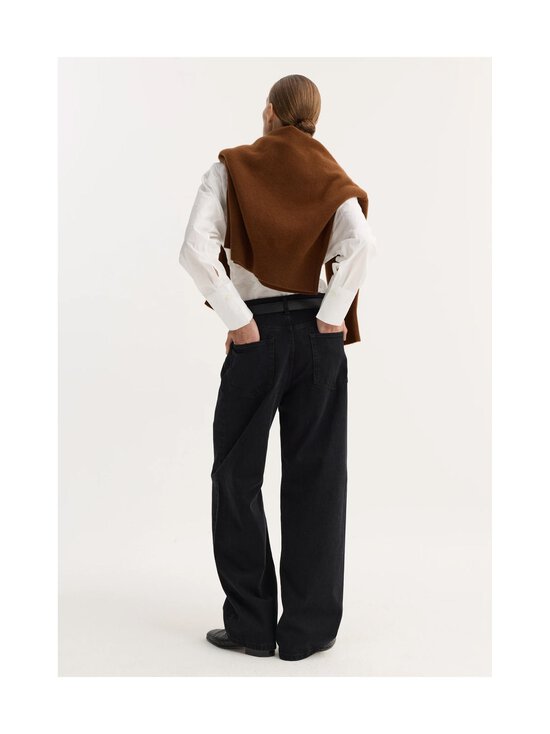 Róhe - Signature Baggy Fit-farkut - 001_308 BLACK | Stockmann - photo 5