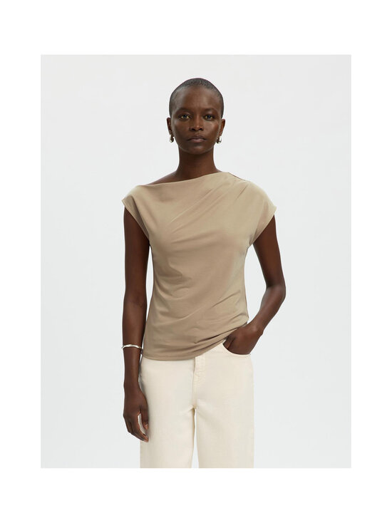 Selected - SlfMolly blūze - WEATHERED TEAK | Stockmann - photo 2