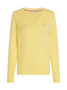 Tommy Hilfiger - Jersey Stitch -neulepusero - ZF0 CITRONELLA | Stockmann