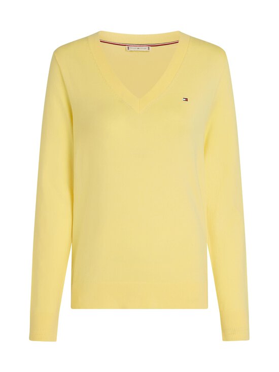 Tommy Hilfiger - Jersey Stitch -neulepusero - ZF0 CITRONELLA | Stockmann - photo 1