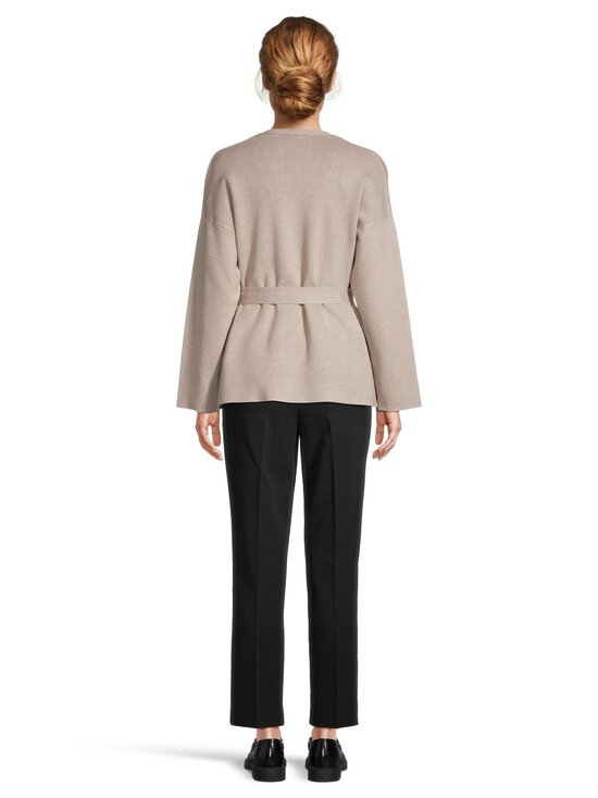 ESSENTIALS by Stockmann - Frederica Wrap -neuletakki - OATMEAL MEL | Stockmann - photo 3