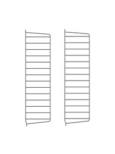 String - String System -seinäsivupaneelit tummanharmaa 75 x 20 cm - GREY | Stockmann