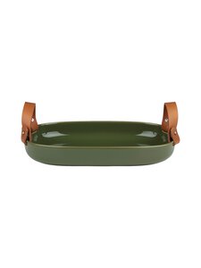 Marimekko - Oiva Iso Koppa -tarjoilulautanen 23 x 32 cm - HARVEST GREEN Marimekko - Oiva Iso Koppa -tarjoilulautanen 23 x 32 cm - HARVEST GREEN | Stockmann
