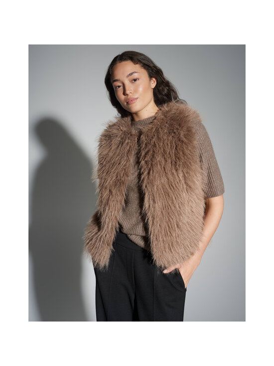 Opus - Wondra-tekoturkisliivi - 20022 WARM TAUPE | Stockmann - photo 4