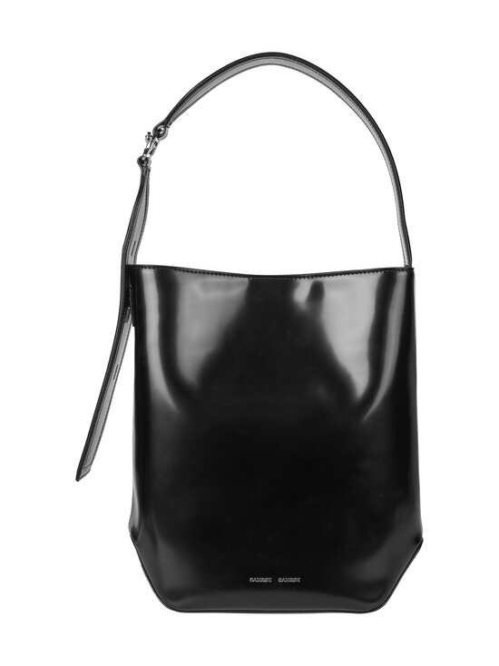 Samsoe Samsoe - Saelmegade Bucket -nahkalaukku - CLR000021 BLACK | Stockmann - photo 1