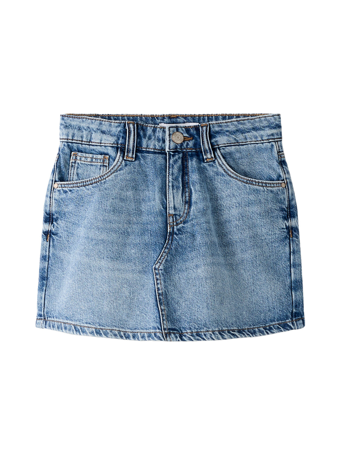 Nkfemma Denim Skort -shortsihame